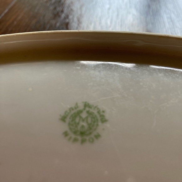 Beautiful Nippon tray with 6 sauce bowls - Picture 6 of 6